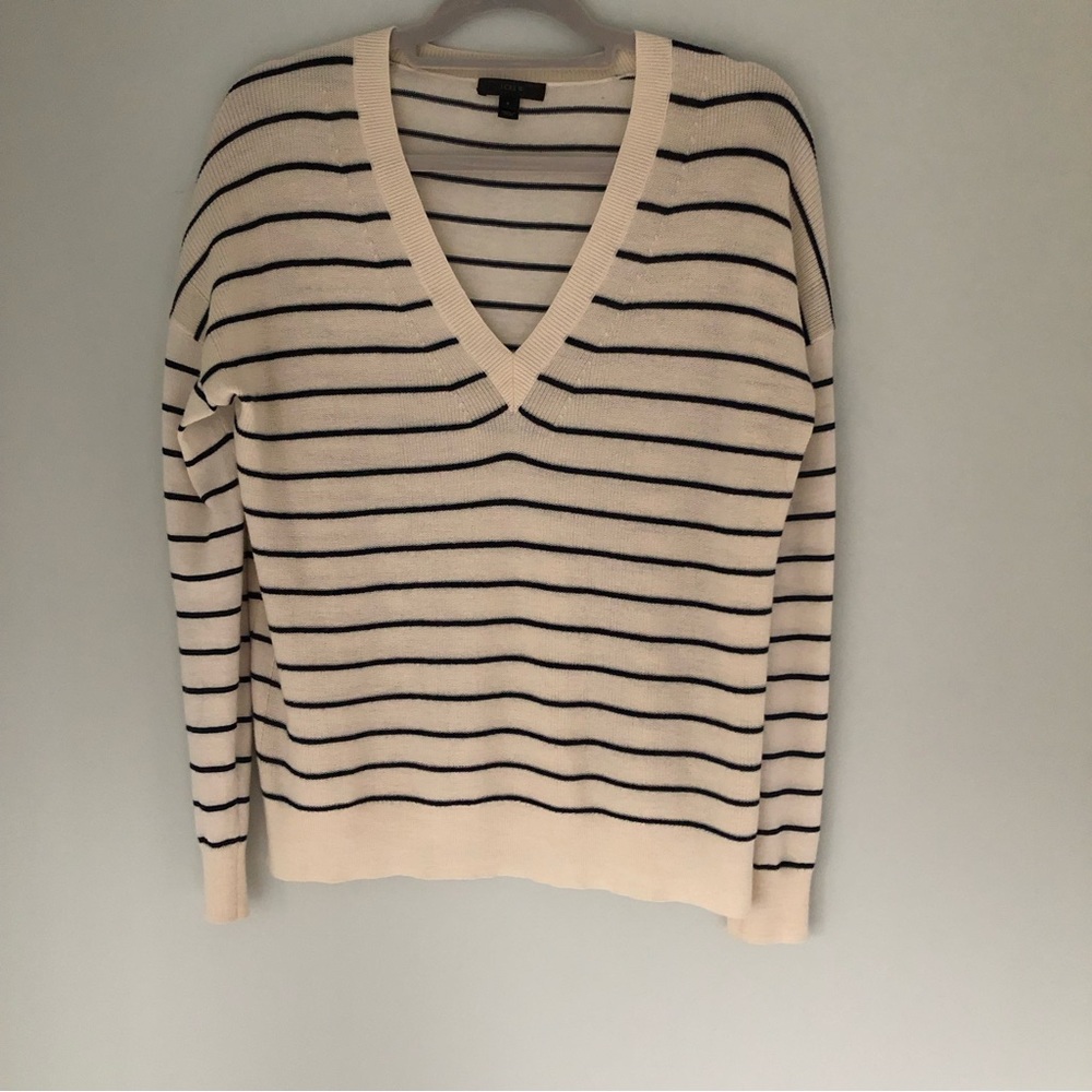 J. Crew striped sweater - Picture 2 of 6
